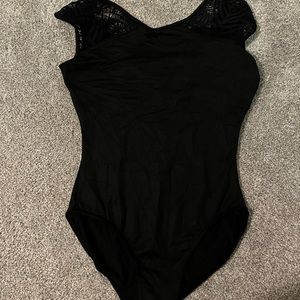 Mirella Black Leotard